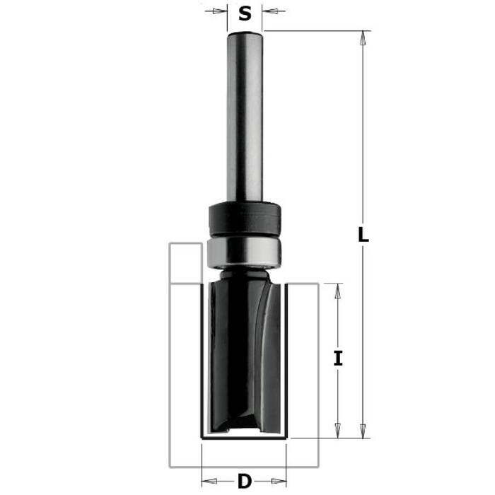 Cmt Frēzes asmens K911-220B, 8mm, 22mm