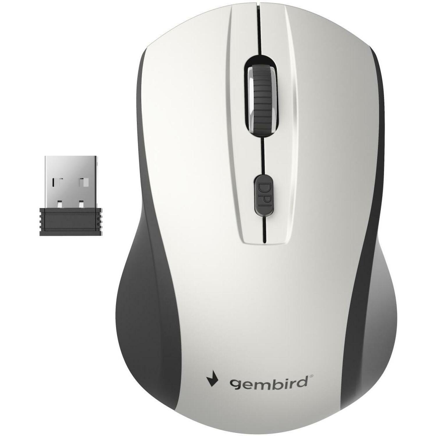 Gembird USB datorpele MUSW-4B-02-BS, 1600 DPI