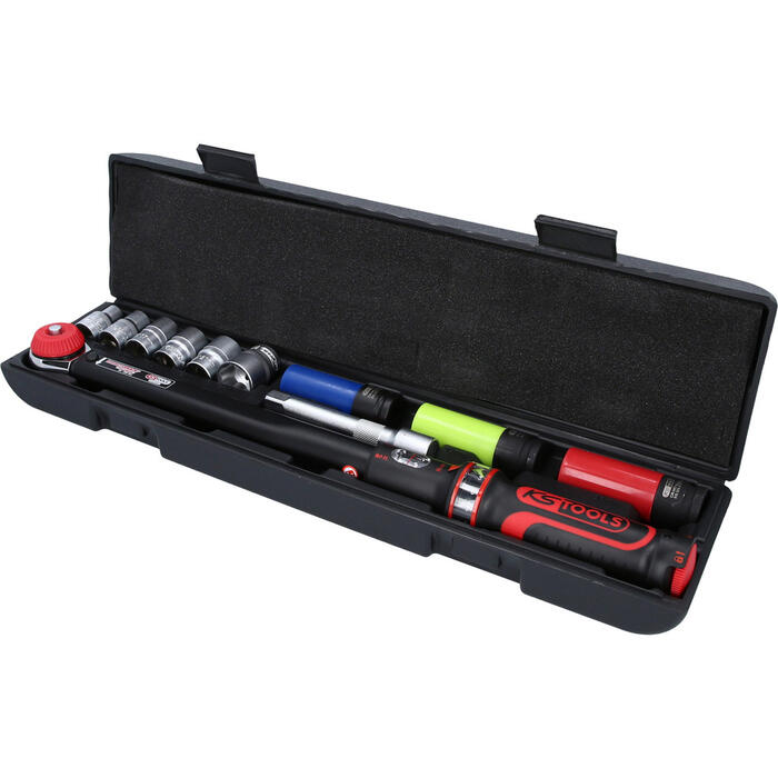 Dinamometriskās atslēgas komplekts 1/2" 20-200Nm, 516.2400 KS TOOLS (516.2400)