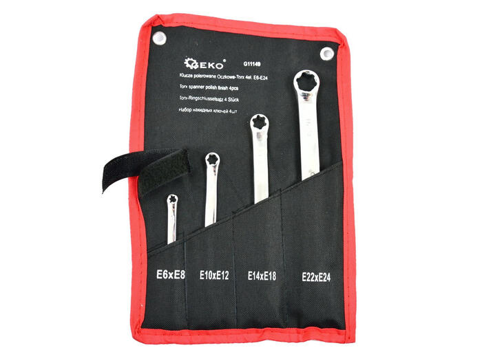 Geko Torx E-Ring Atslēgu Komplekts G11149