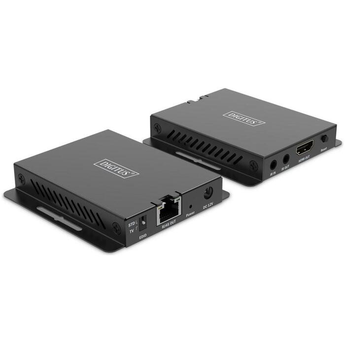 Digitus HDMI удлинитель, DS-55342, 4K, 40 м, DC 12 В, проводное соединение (DS-55342)