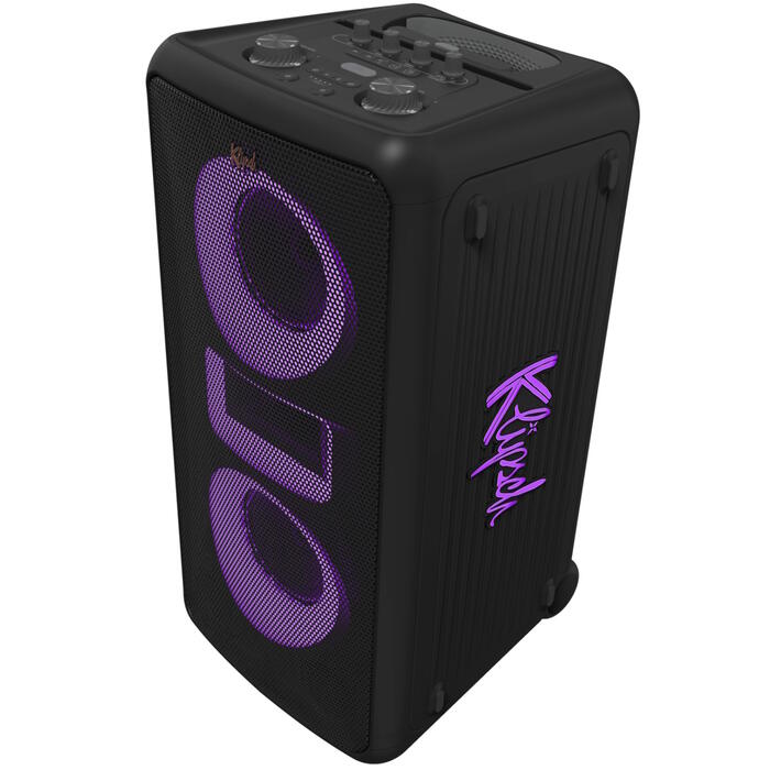Pārnēsājamais Bluetooth party skaļrunis ar IPX4