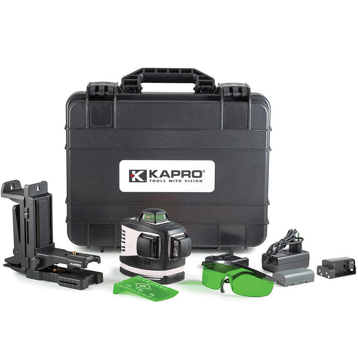 Krustlīniju lāzera līmeņrādis 883G Prolaser 3D
