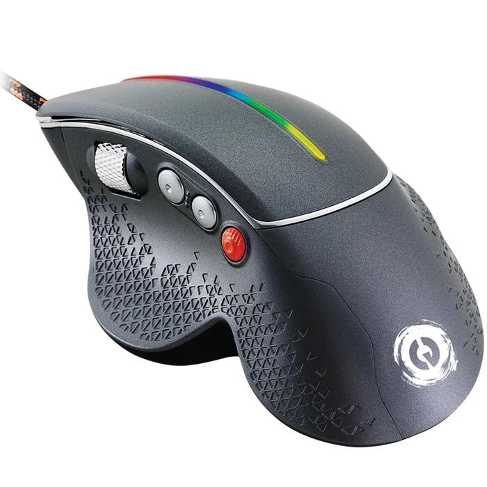 Vadu spēļu pele ar RGB apgaismojumu
