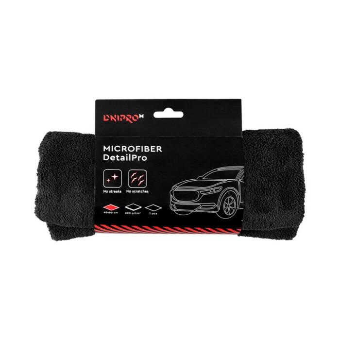 Dnipro-M DetailPro mikrošķiedras lupatiņa auto žāvēšanai