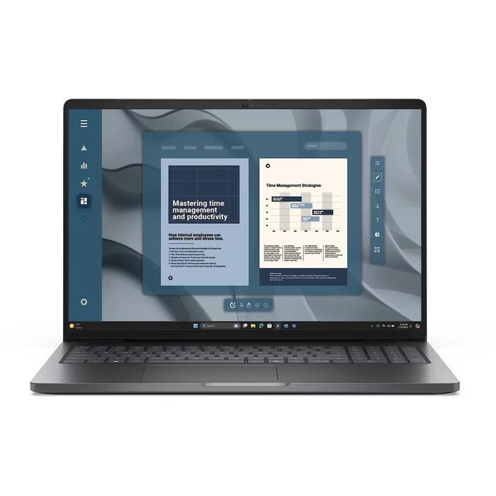 Dell ноутбук Pro 16 PC16255 BTO510_PC16255_EMEA_NORD, 16 дюймов, IPS FHD+ 1920x1200, AMD Ryzen 5 PRO 230, 16 ГБ DDR5, 1 ТБ SSD (BTO510_PC16255_EMEA_NORD)