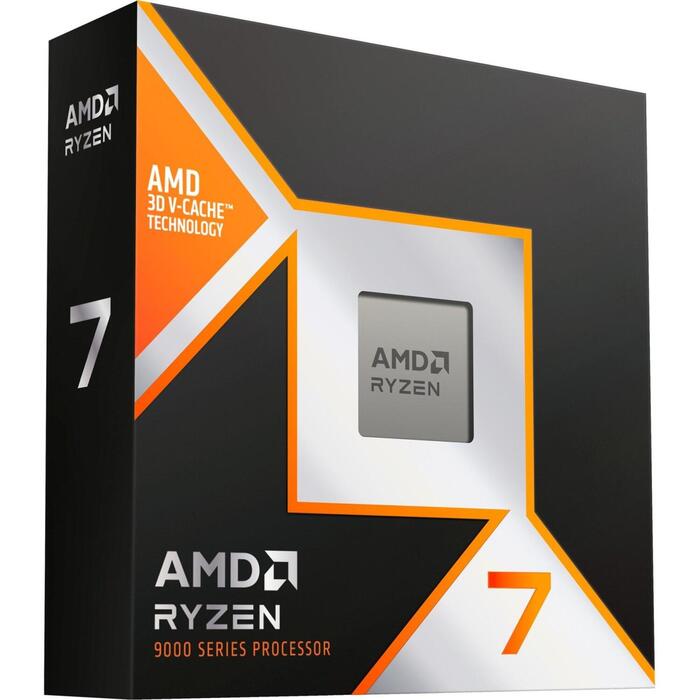 Amd Ryzen 7 9800X3D procesors 100-100001084WOF