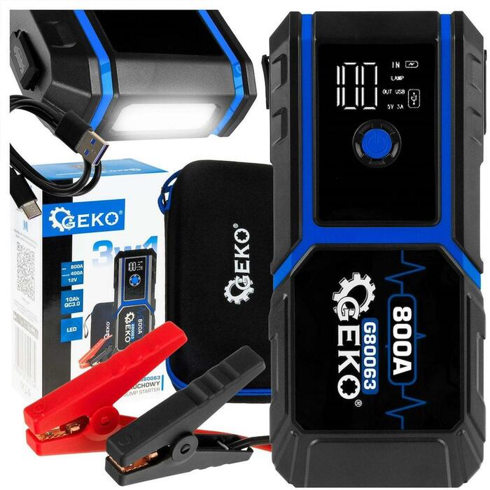 Geko Jump Starter akumulators G80063, 10000