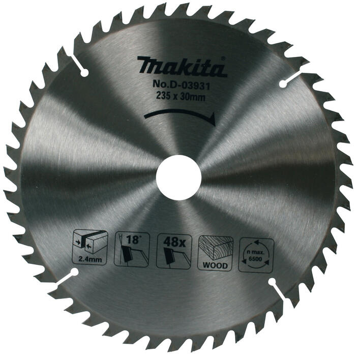 T.C.T. Zāģripa 235X2.4X30mm