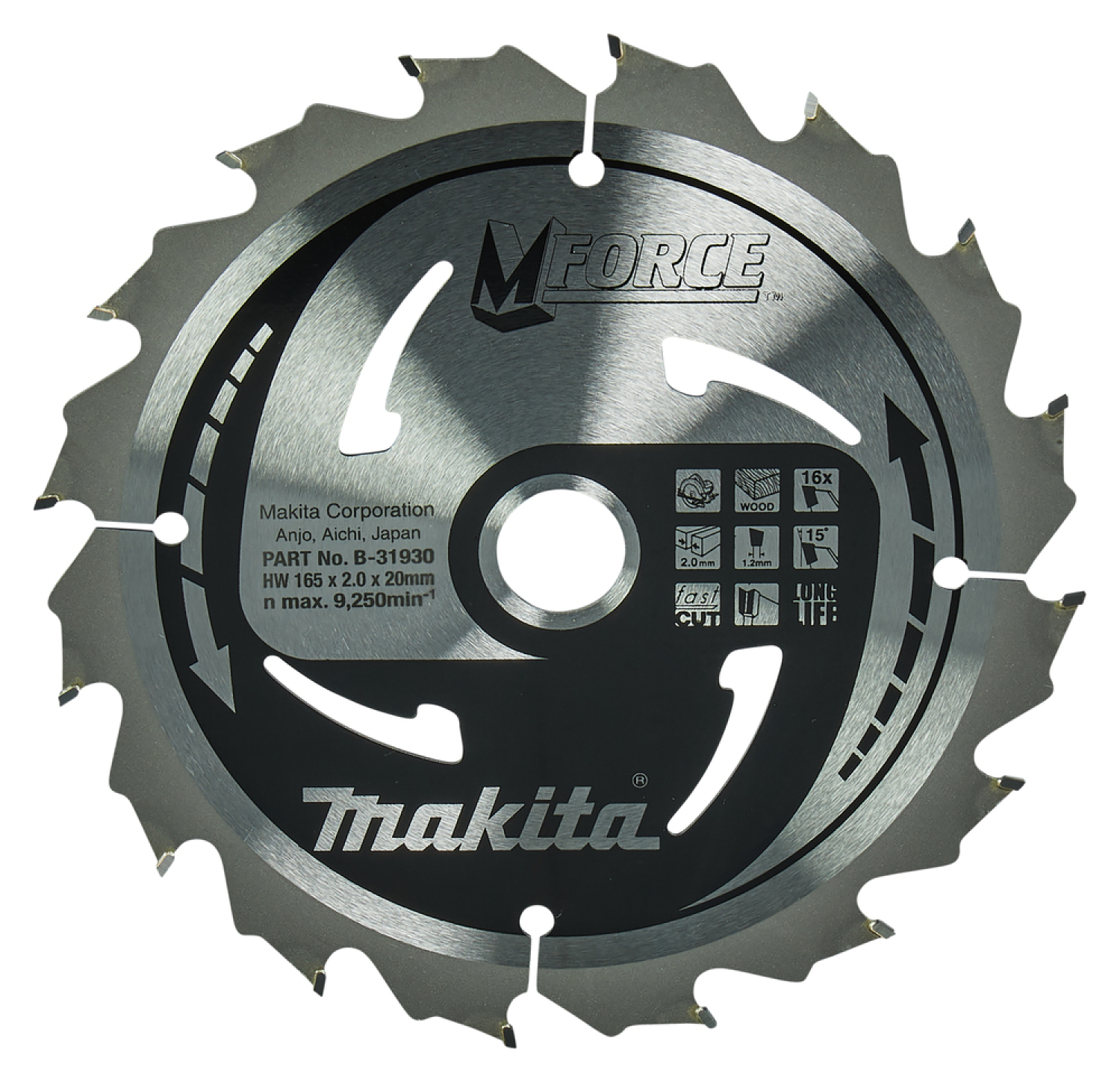 T.C.T. Zāģripa MAKITA B-31930