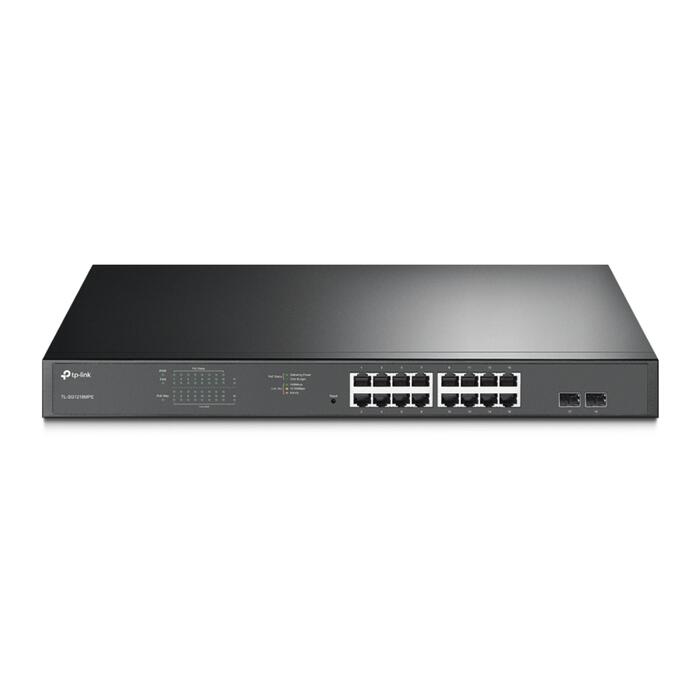 TP-LINK JetStream TL-SG1218MPE komutators, 16x1GbE PoE+