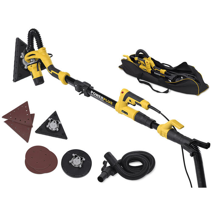 Slīpmašīna reģipša sienām 710W, Ø225mm POWX0477