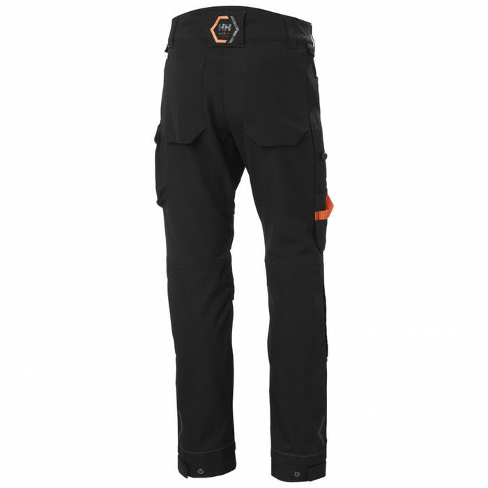 Helly Hansen Рабочие брюки Chelsea Evo Brz Cnct stretch 77556_990-C60, 0.872кг, черные, 94% полиамид, 6% эластан, 68% хлопок (77556_990-C60)