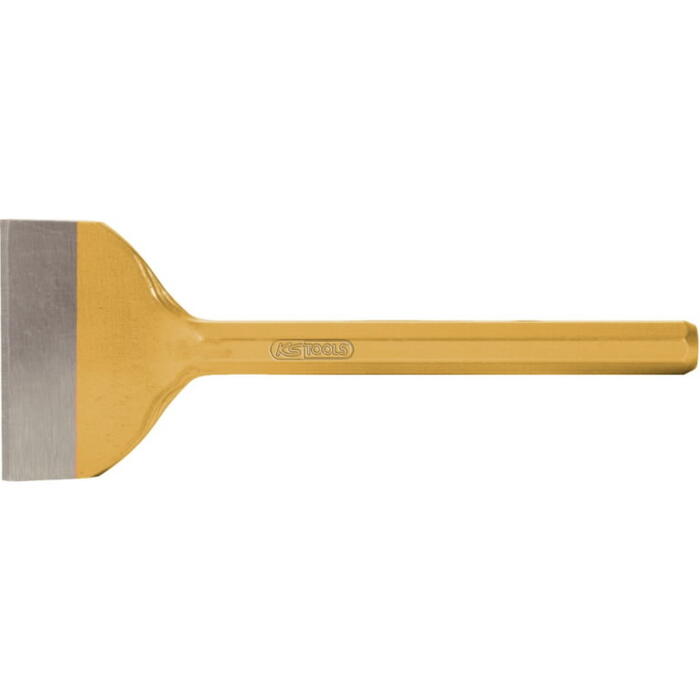 KSTOOLS Зубило, плоское овальное, 162.0171, 250x50мм, повторная заточка, хромомолибденовая сталь (162.0171)