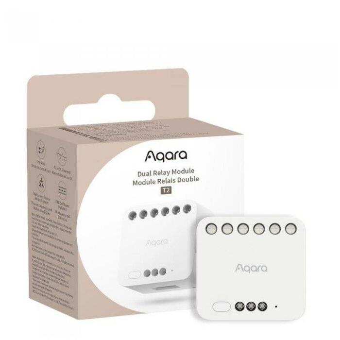 Aqara DCM-K01 Divkāršais releja modulis, Balts