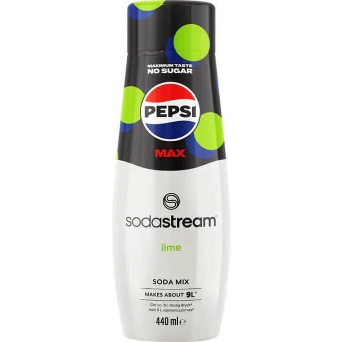 SodaStream sīrups Pepsi Max Lime, 440ml