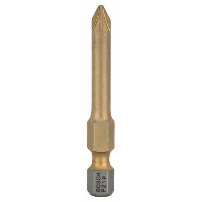 Bosch 2607001598 Skrūvgriežu uzgaļu komplekts, PZ1, 49mm, 3 gab., MAXgrip, tērauds (2607001598)