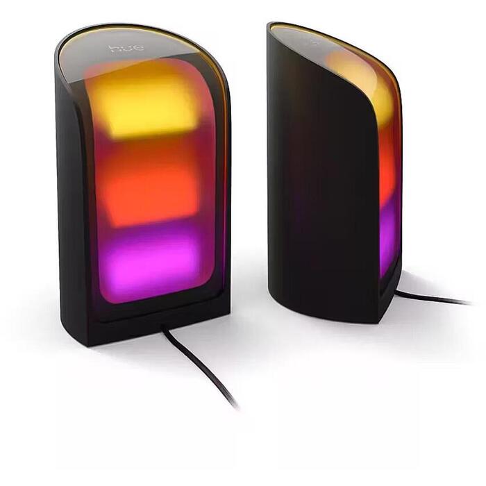 Philips Hue настенный светильник Play 8720169385993, 2 шт, 1035 лм, 20 Вт, 2000-6500 К, RGBW, IP20, Bluetooth, Zigbee (8720169385993)