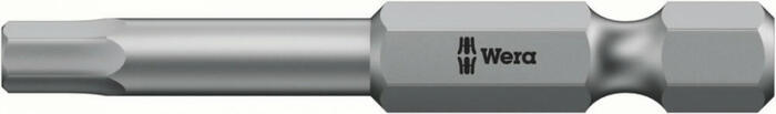 Wera 059615 5x50mm Hex uzgalis, 1/4" piedziņa, Hex-Plus, 20% vairāk griezes (059615)