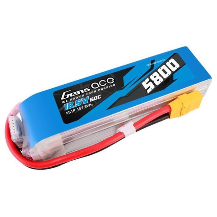 Gens Ace GEA58005S60X9 Lipo akumulators, 5800mAh