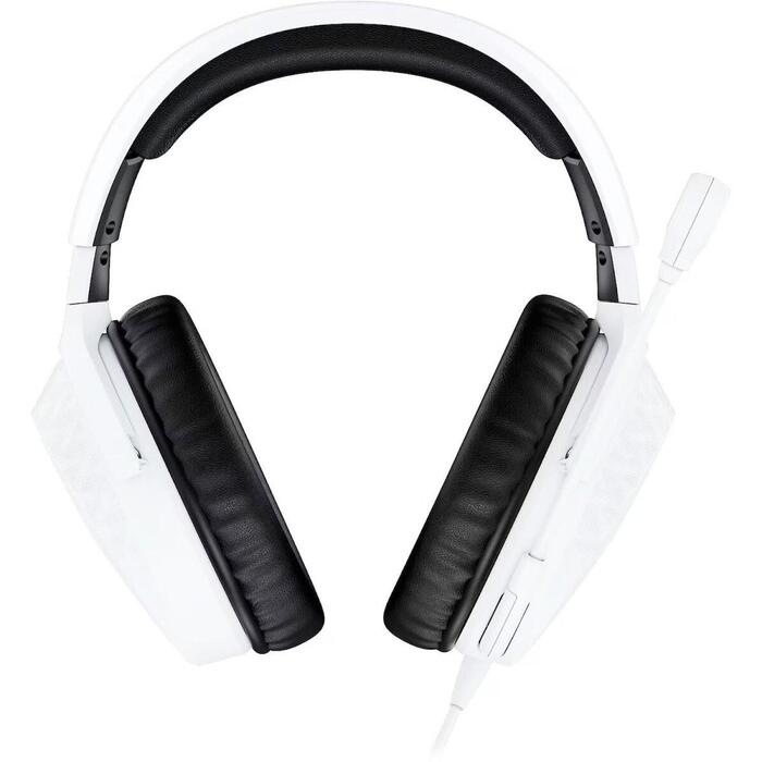 HyperX Cloud Stinger 3 игровая гарнитура BS1T6AA, 50 мм, проводная, белая, закрытая, бинауральная, circumaural, оголовье (BS1T6AA)