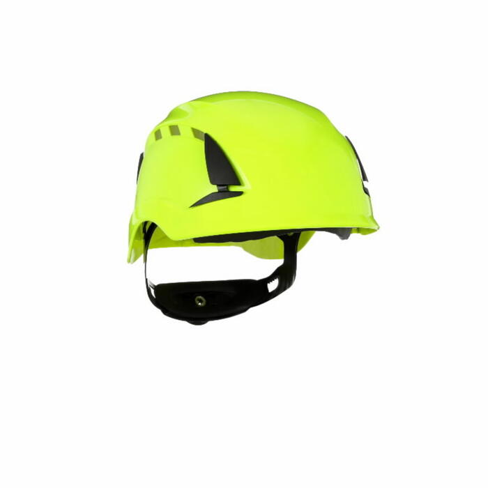 Aizsargķivere SecureFit™, ar ventilāciju, HiViz zaļa, 3M, X5514V-CE (X5514V)