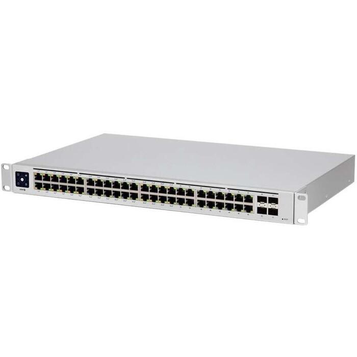 Ubiquiti Komutators USW-48-POE, 48x10/100/1000 Mbps, 32xPoE+