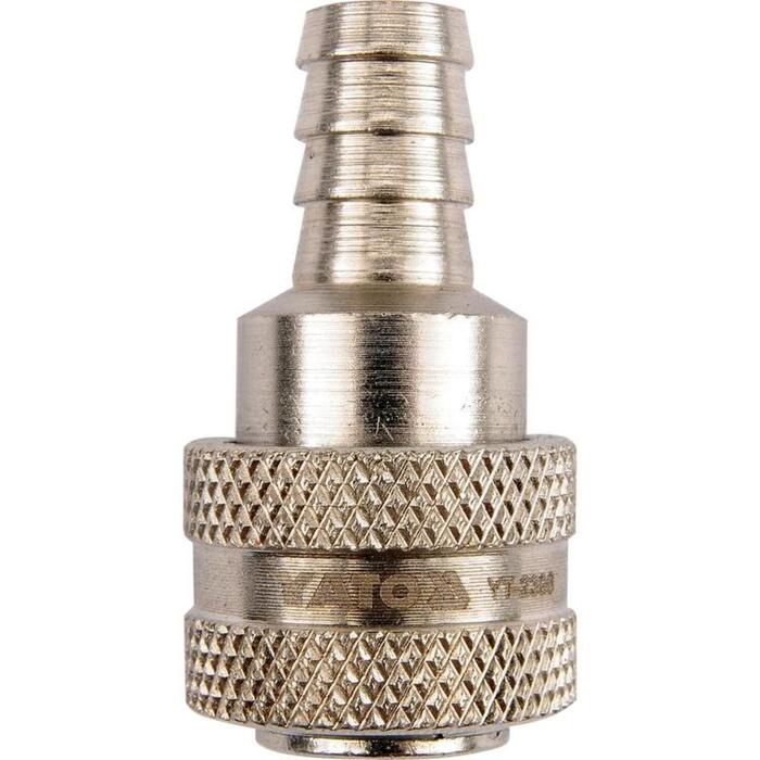 Yato ātrais savienotājs YT-2398, 10 mm, 50 mm, Q235 tērauds, nikelēts, standarta PT gaisa pieslēgums (YT-2398)