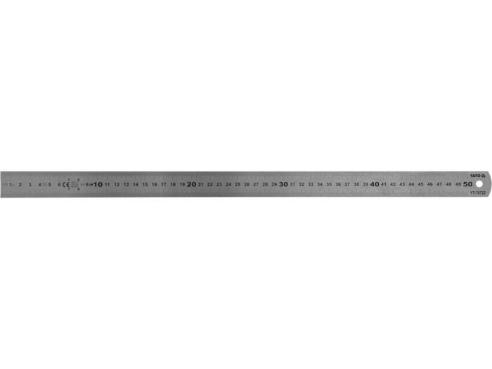 Yato lineāls YT-70722, 500mm, 28mm, 1mm