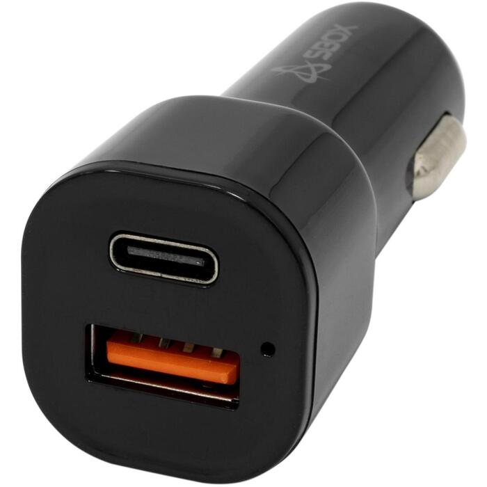 Sbox Auto lādētājs CC-038, 12-24V, TYPE-C