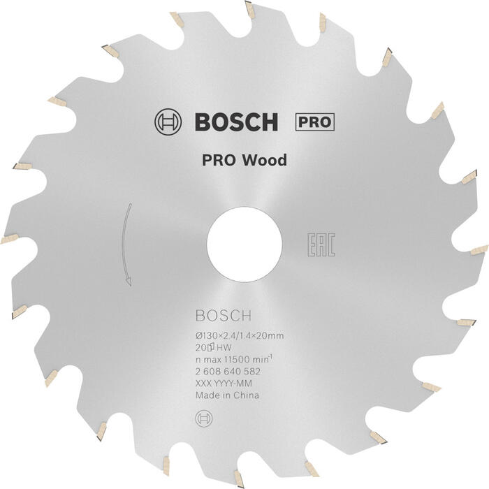 Ripzāģa disks 130x16mm Optiline Wood, Rokas
