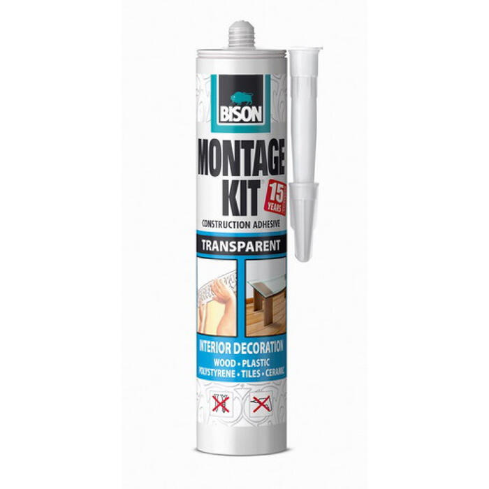 Līme Super Montagekit Transparent 310g 1142707
