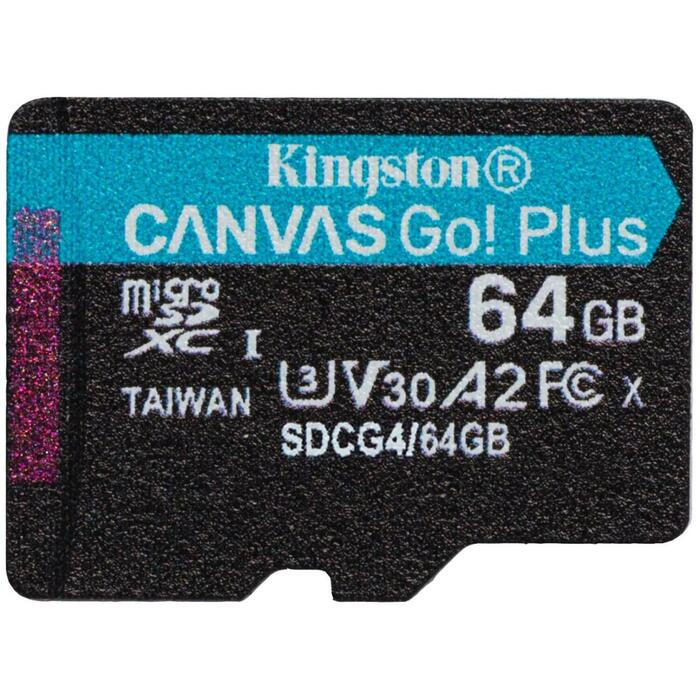 Kingston microSDXC 64GB SDCG4/64GBSP 200MB/s U3
