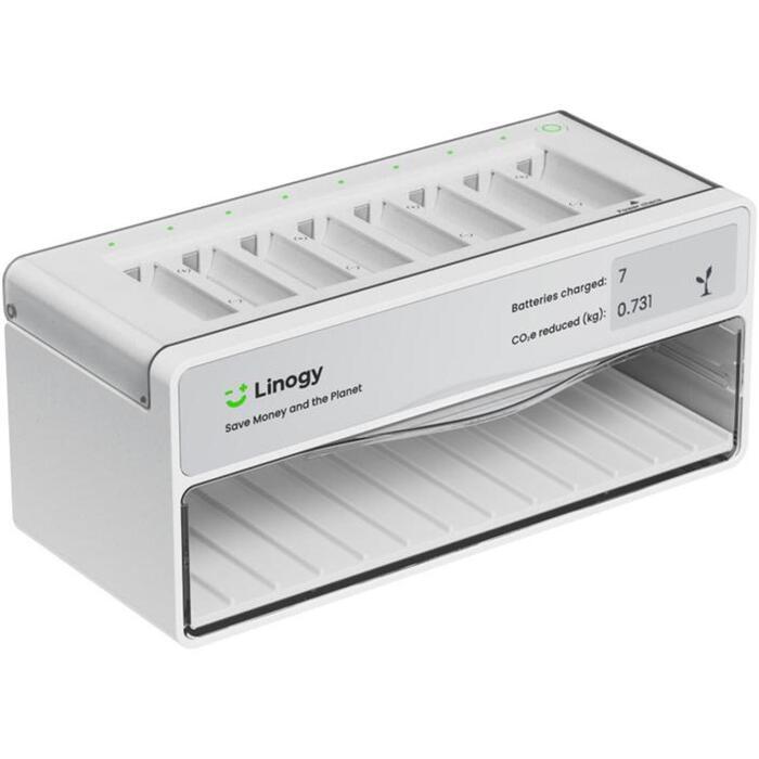 LINOGY universāls AA/AAA lādētājs P1160365, USB-C
