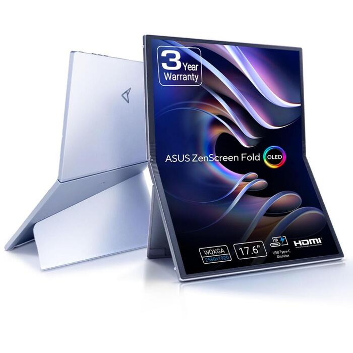 ASUS ZenScreen Fold OLED MQ17QH Portable