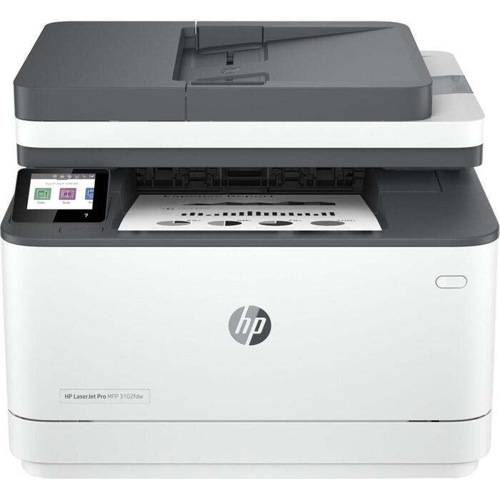 HP LaserJet Pro MFP 3102fdw printeris
