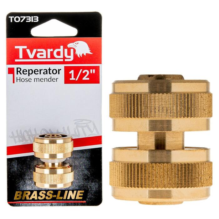 Dārza šļūteņu remonts, Tvardy, T07313, 1/2"