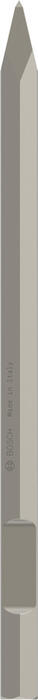 Asais kalts l=520 mm, 1 1/8 turētājs, Smalcinātājiem PRO HEX 28-4C SMAILAIS KALTS, 1618600019, BOSCH (1618600019)
