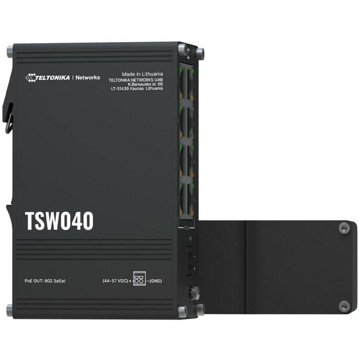 Teltonika komutators TSW040 8-portu PoE+ 240