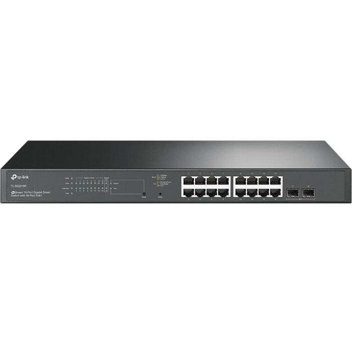 TP-LINK JetStream TL-SG2218P komutators, 16xGbE PoE+