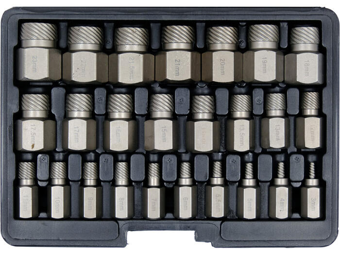 Yato YT-06034 Skrūvju izvilcēju komplekts, 25gab