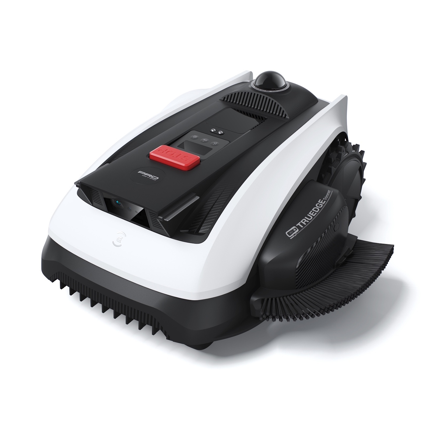 Ecovacs GOAT O1200 LiDAR PRO робот-газонокосилка беспроводной 1200m² 220mm LiDAR навигация Черно-Белая (GOAT O1200)