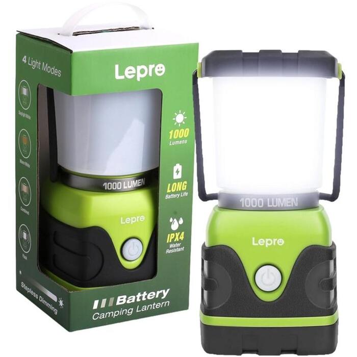 LEPRO 3300002 kempinga lampa, 1000 lm