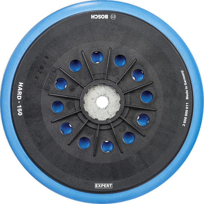 Slīpēšanas pamatne 150mm,Hard, Multi-hole, Ekscentra