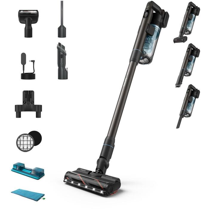 Philips akumulatora putekļu sūcējs XC7163/01, 2-in-1
