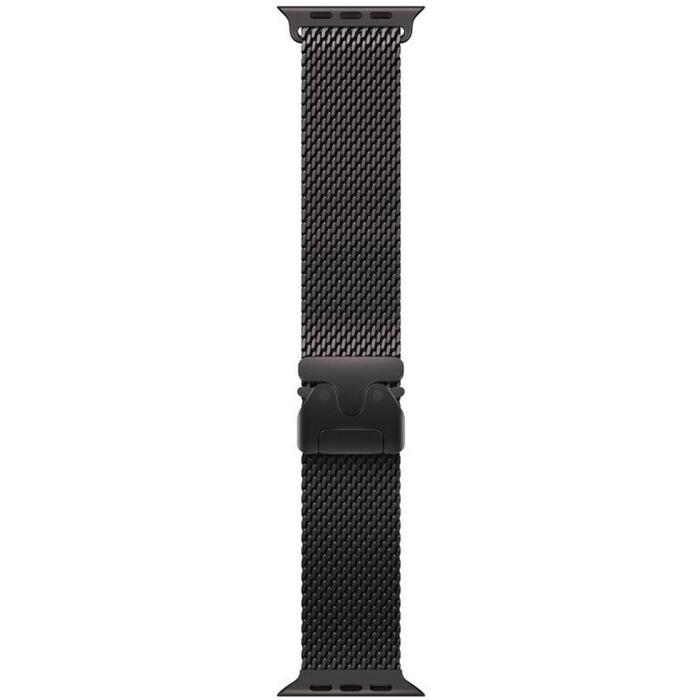 APPLE 49mm Black Titanium Milanese Loop