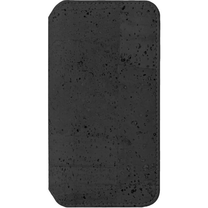 Krusell Birka PhoneWallet 61806, melna, ādas