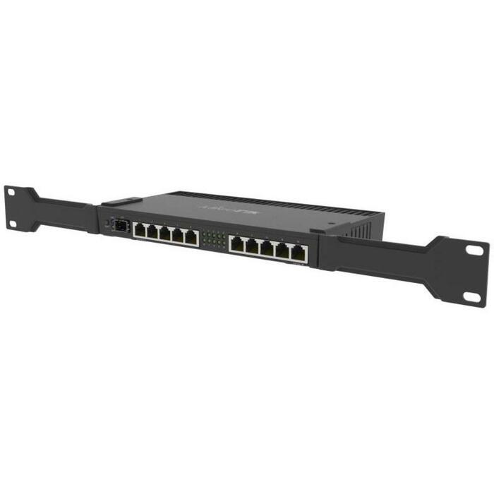 Mikrotik RB4011IGS+RM maršrutētājs 10 porti, 1