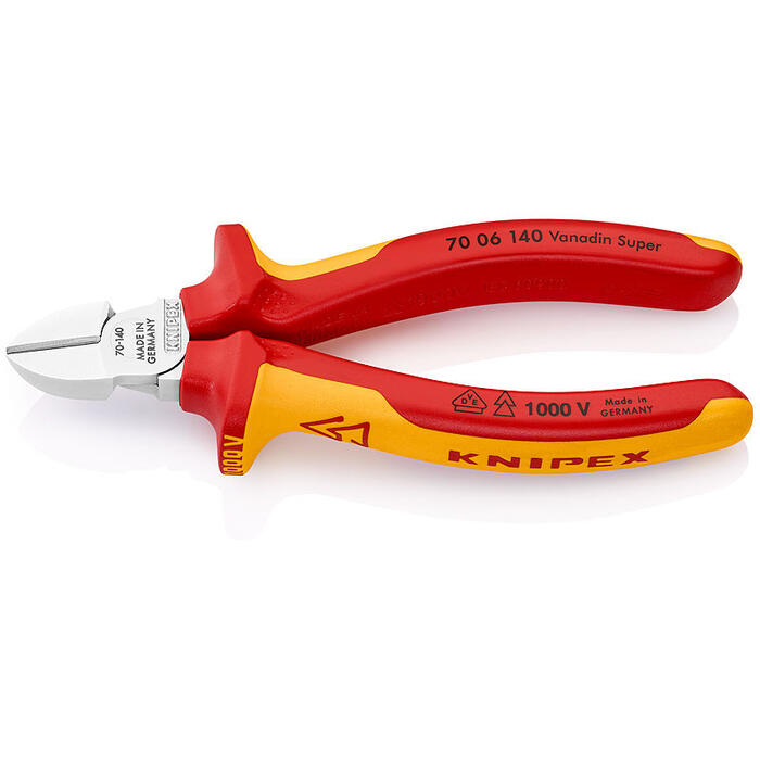 Elektriķu asknaibles 140mm VDE 1000V 7006140 KNIPEX (70 06 140)