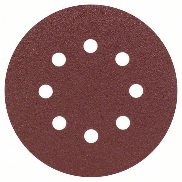 Slīppapīru komplekts orbitālajām slīpmašīnām, 125 mm